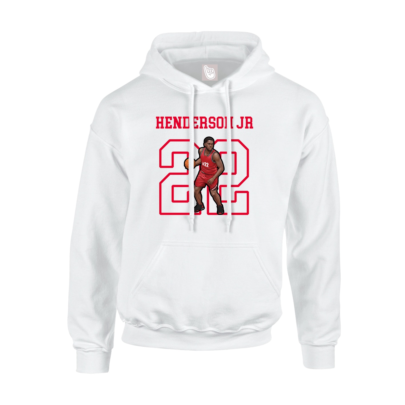 Youth Hoodie — Shirsey in White