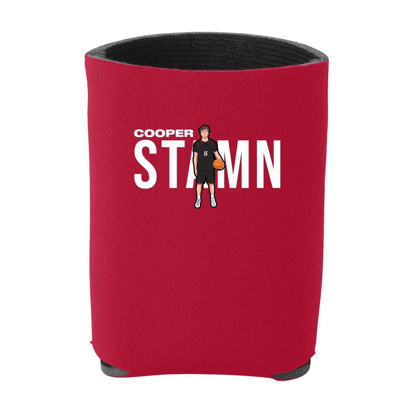 Can Holder — Player Name in Red