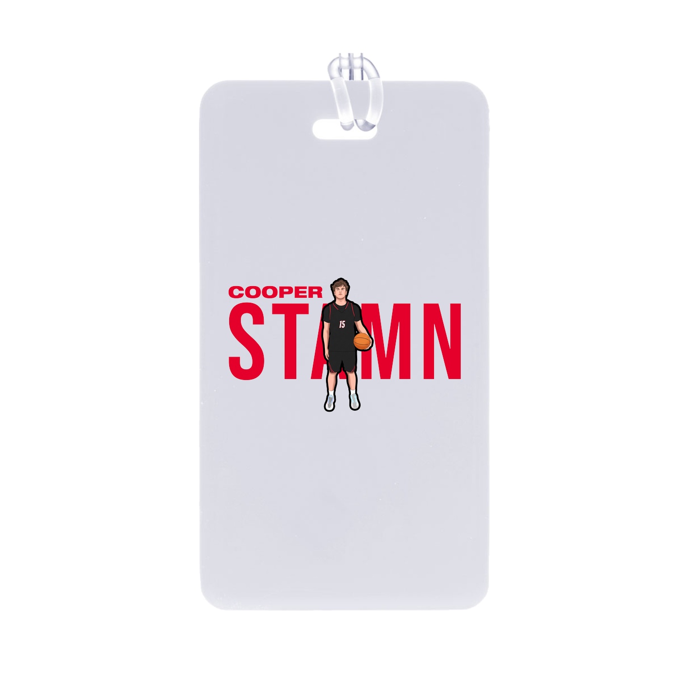 Bag Tag — Player Name in Classic