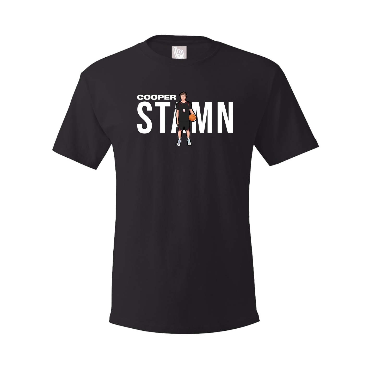 Tee — Player Name in Black