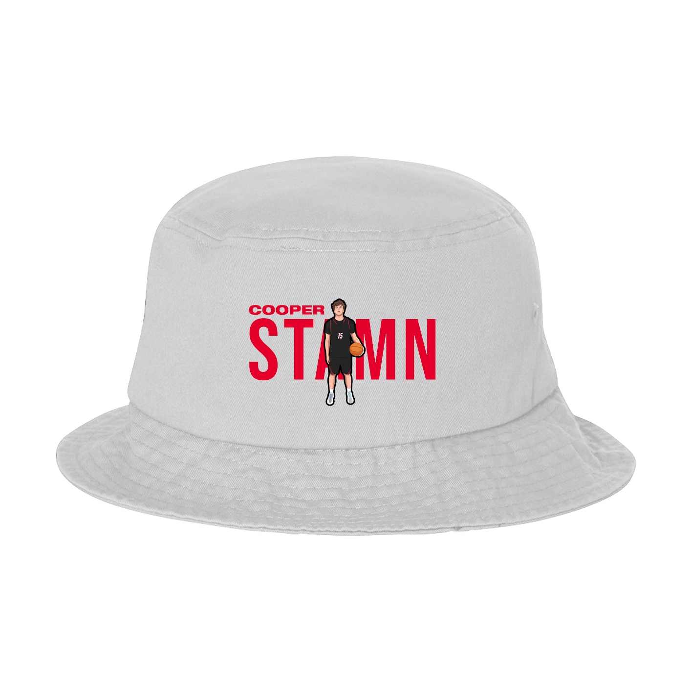 Bucket Cap — Player Name in White