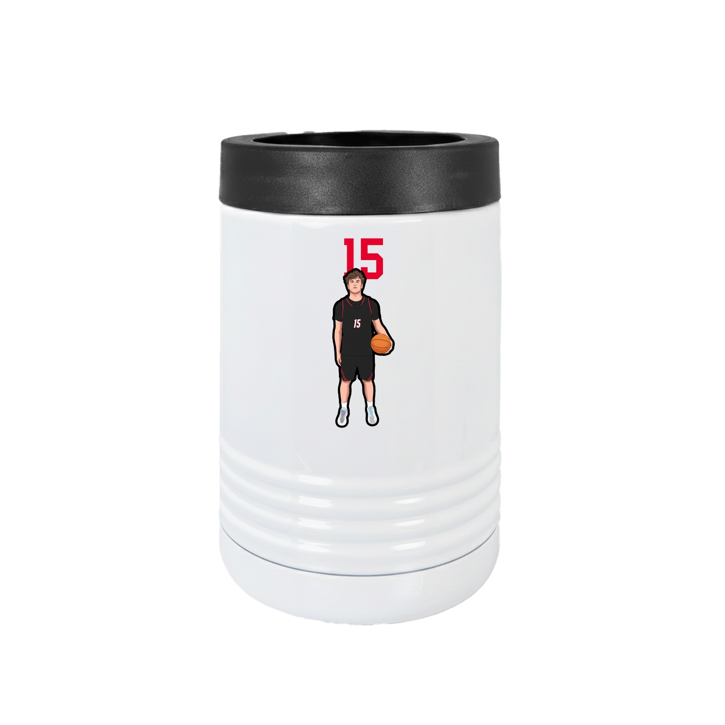 Beverage Holder — Number Top in White