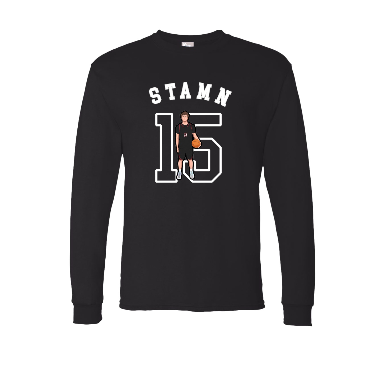 Long Sleeve Tee — Shirsey Arch in Black