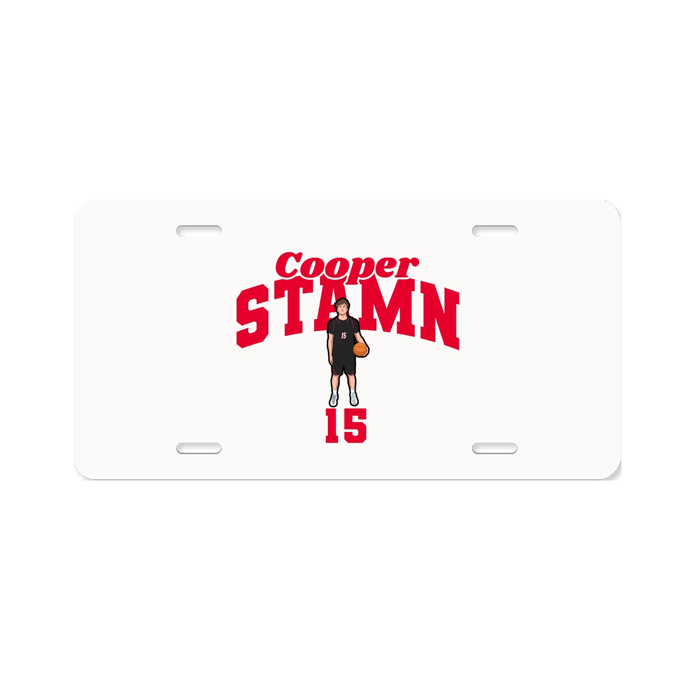 License Plate — Signature Arch in Classic