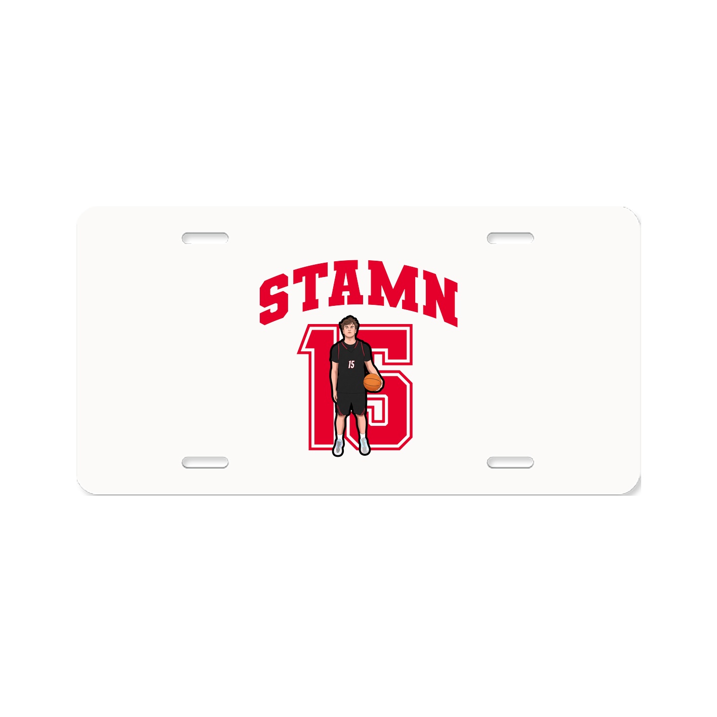 License Plate — Number in Classic