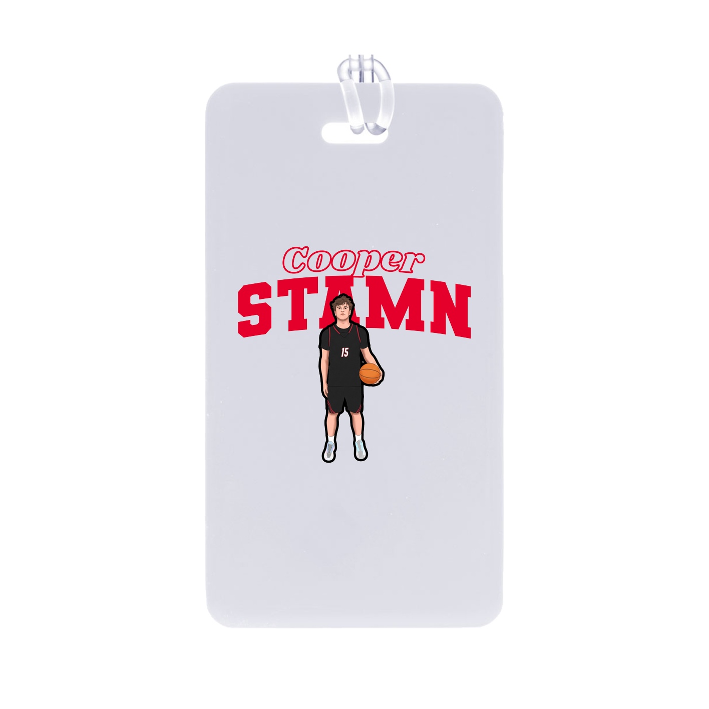 Bag Tag — Name Arch in Classic