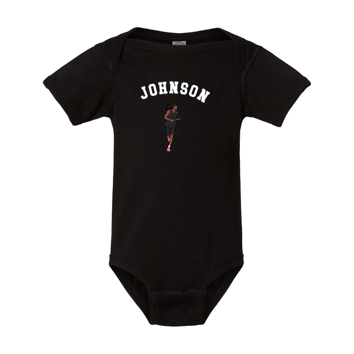 Baby Onesie — Shirsey Arch in Black
