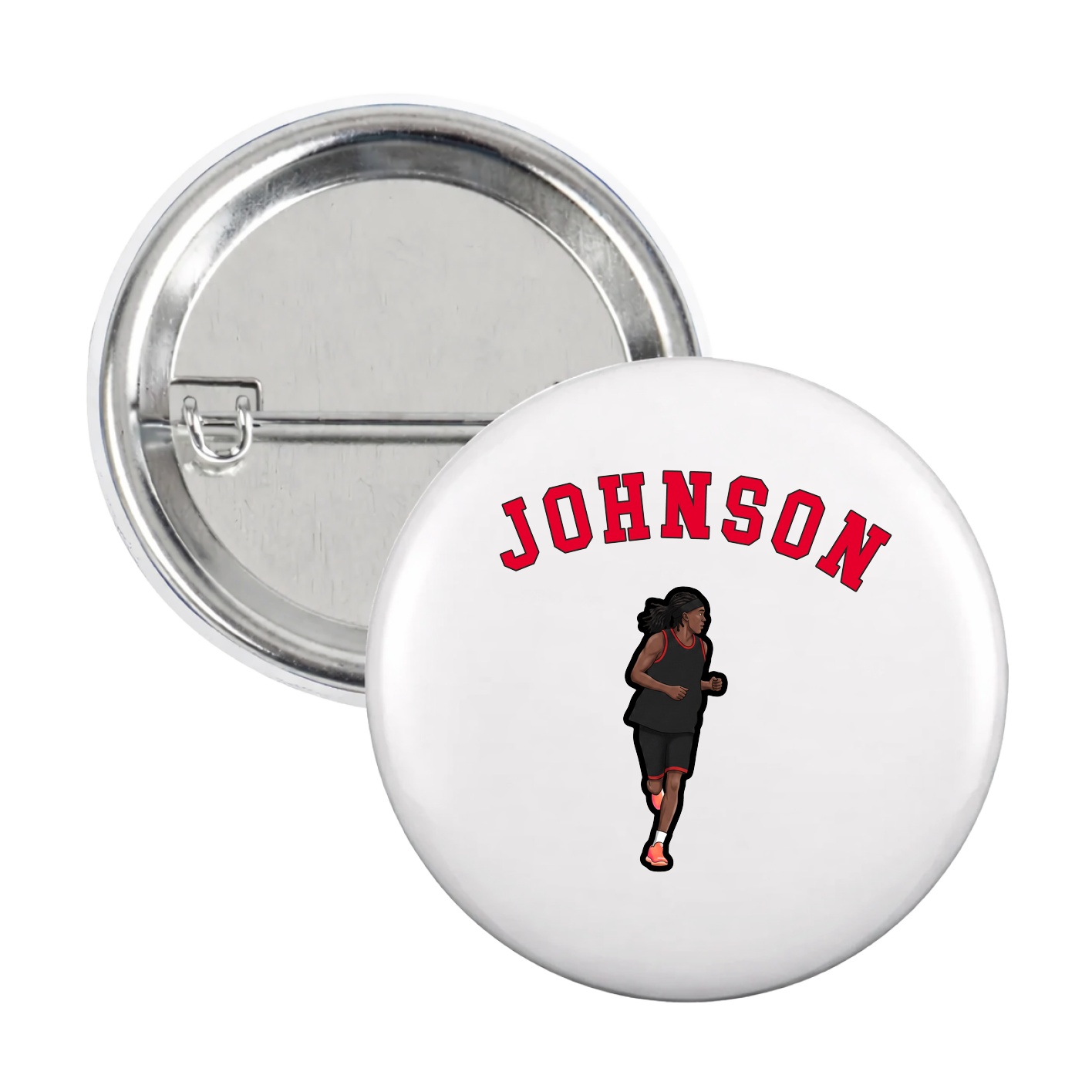 Game Day Button — Shirsey Arch in White