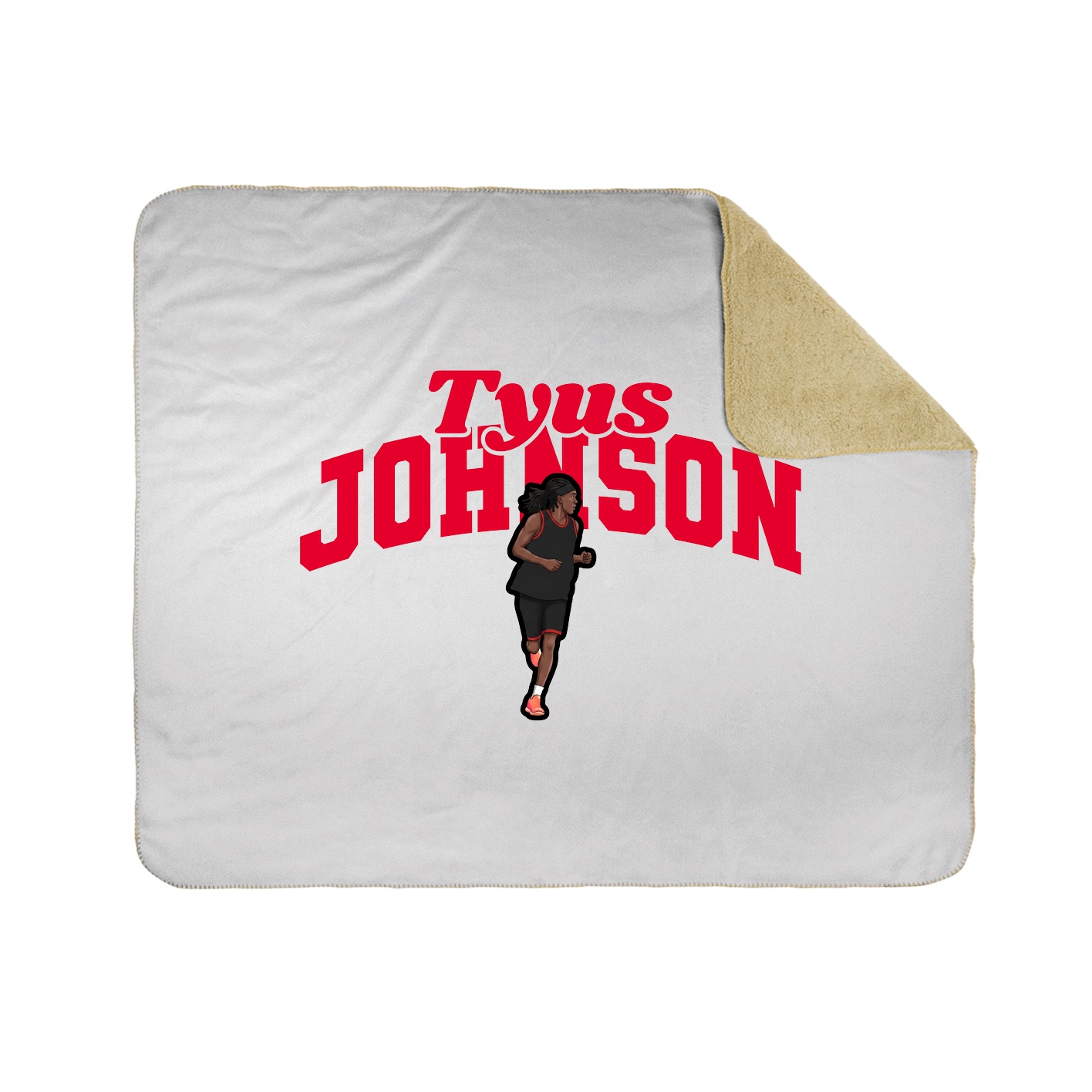 Throw Blanket — Signature Arch in White