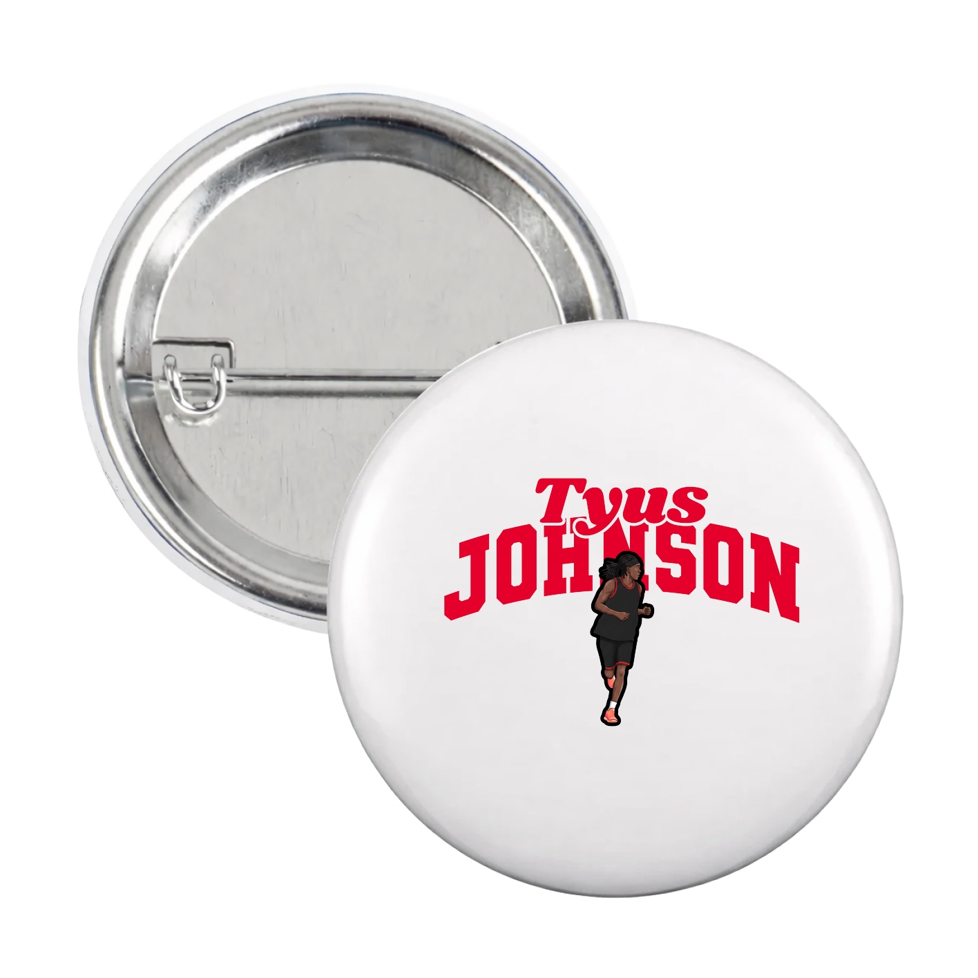 Game Day Button — Signature Arch in White