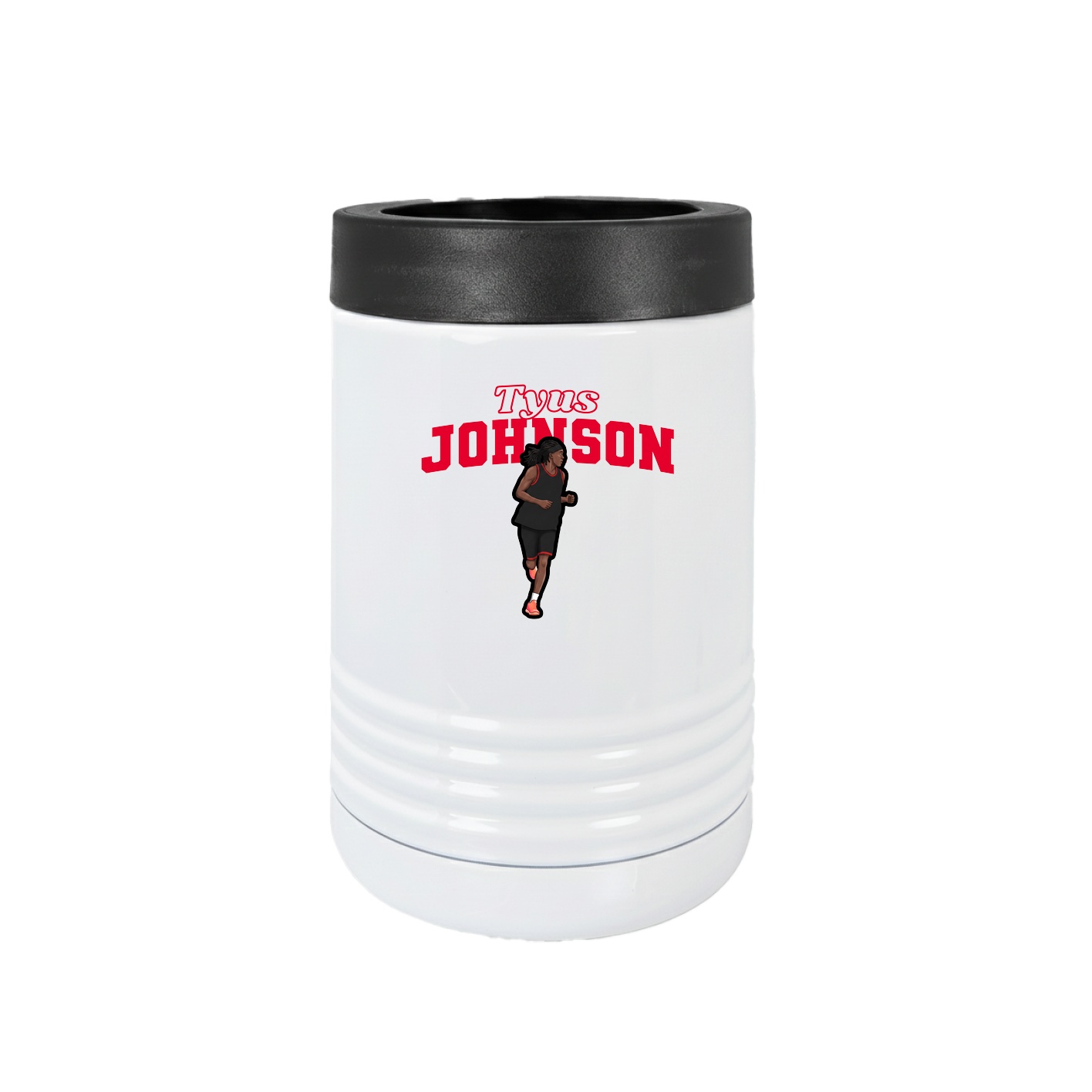 Beverage Holder — Name Arch in White