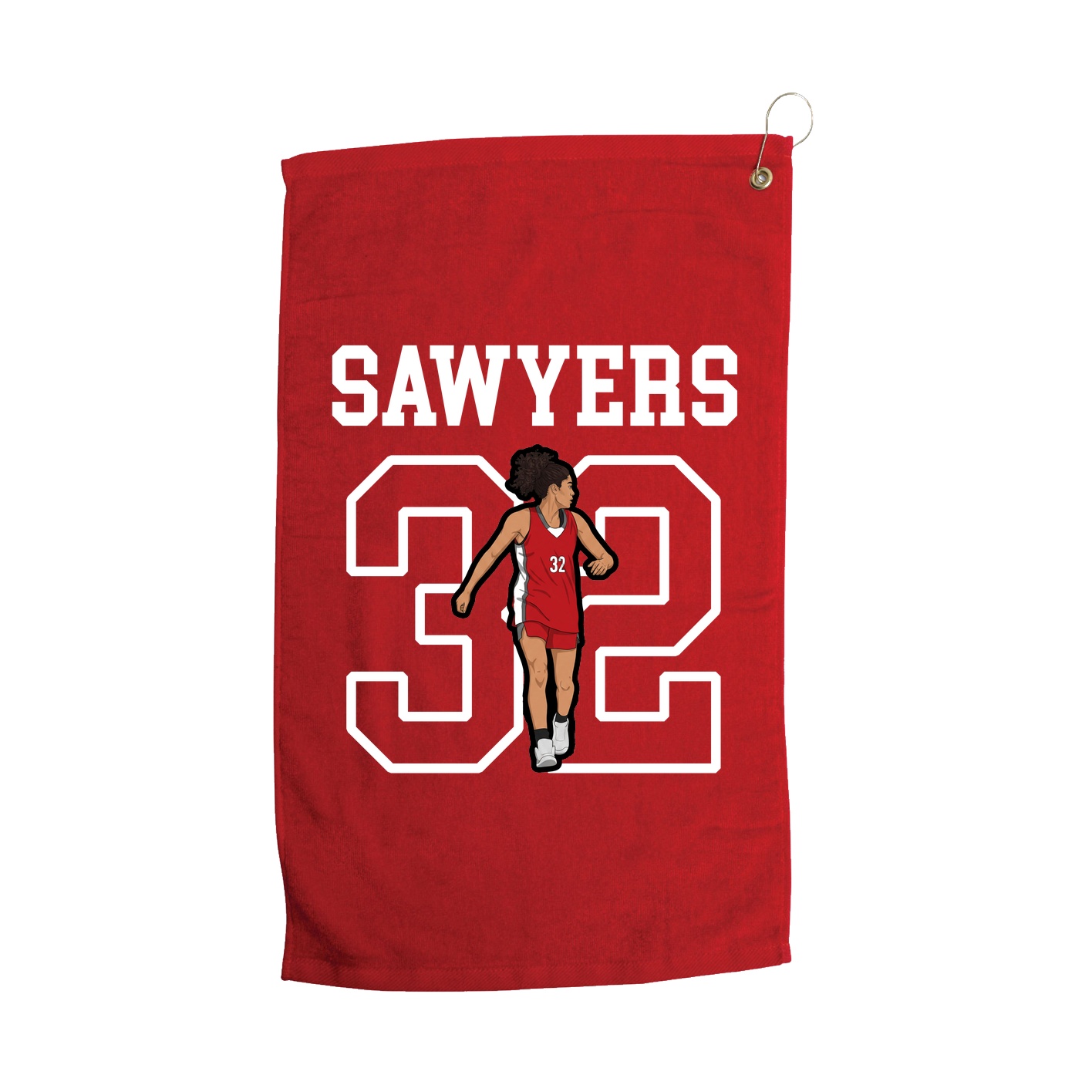 Golf Towel — Shirsey in Red