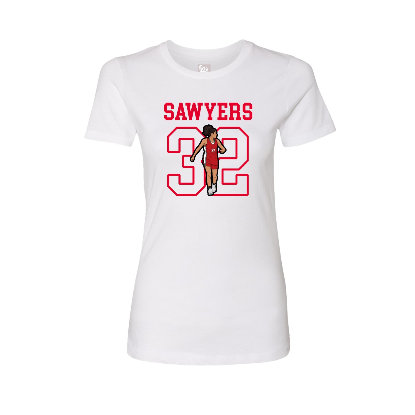Fitted Women's Tee — Shirsey in White