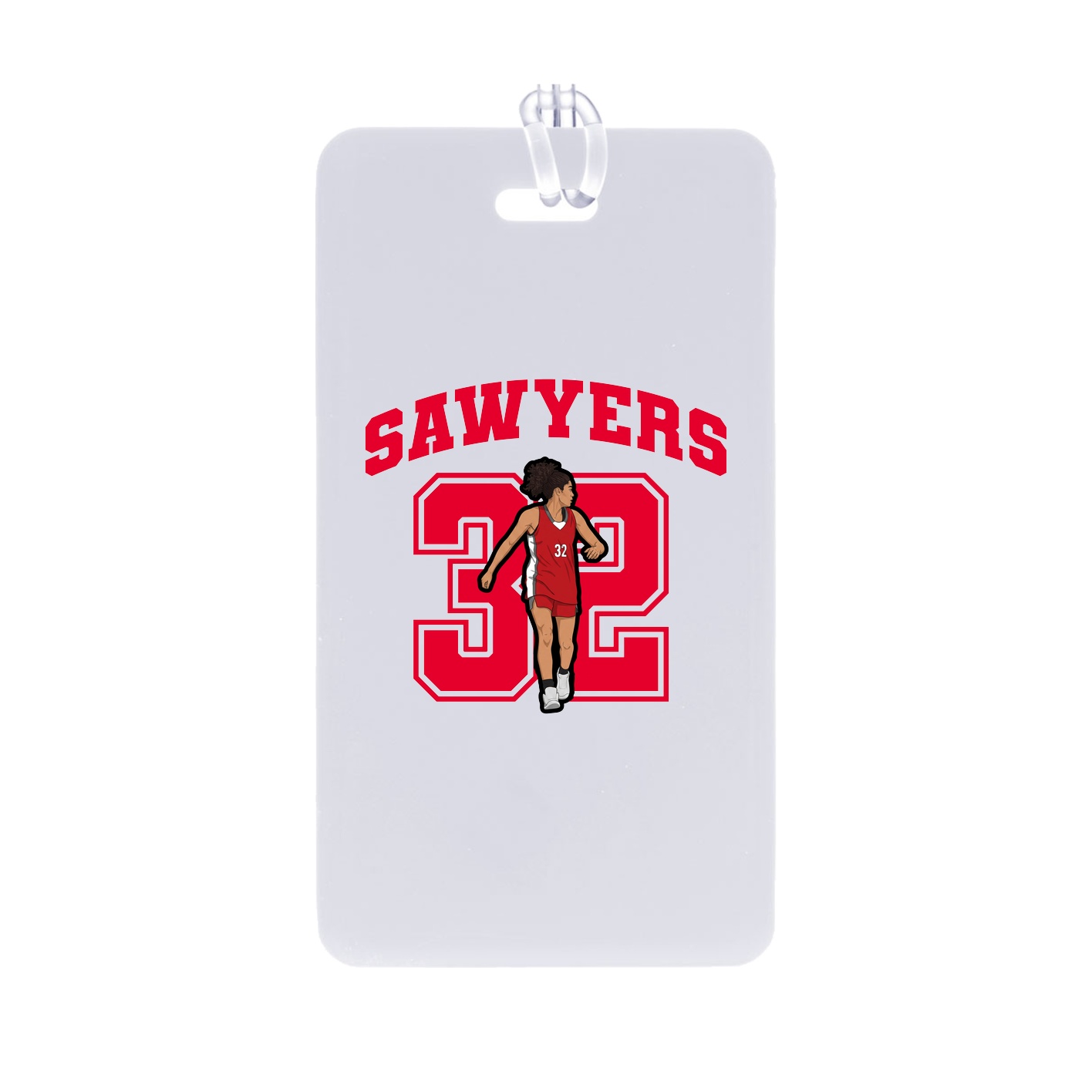 Bag Tag — Number in Classic