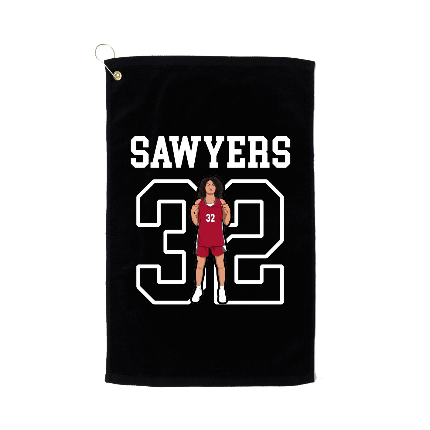 Golf Towel — Shirsey in Black