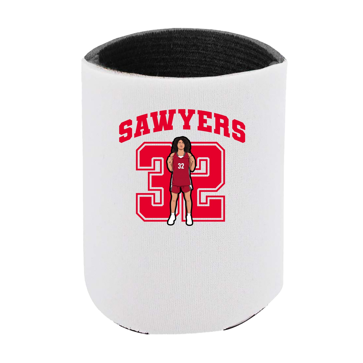 Can Holder — Number in White