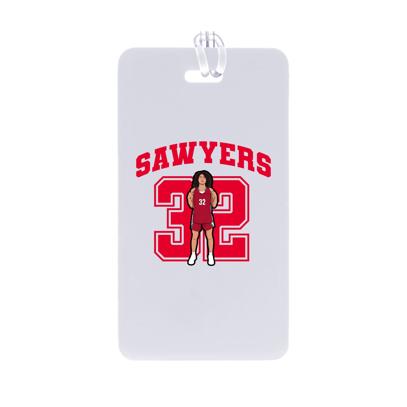Bag Tag — Number in Classic