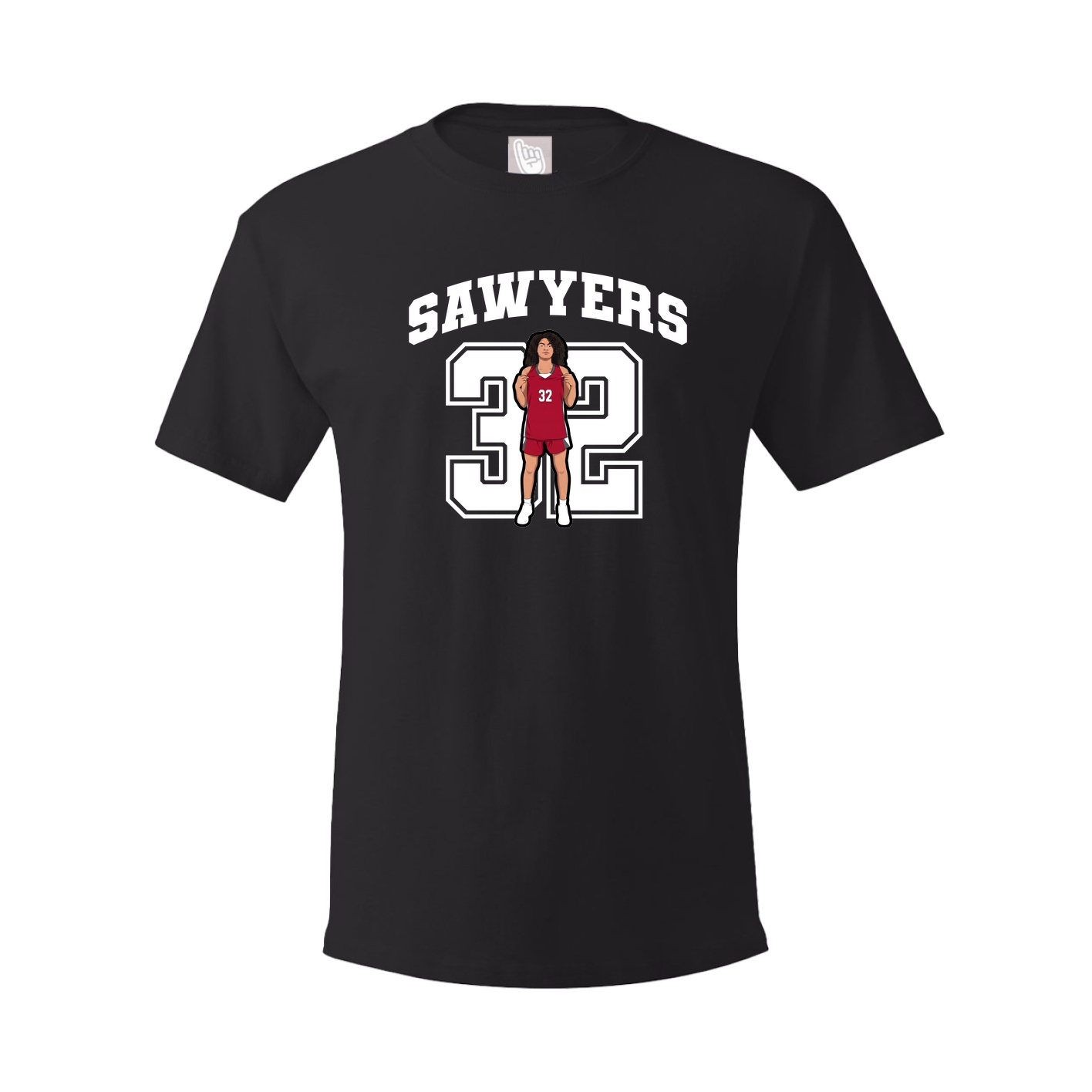 Tee — Number in Black