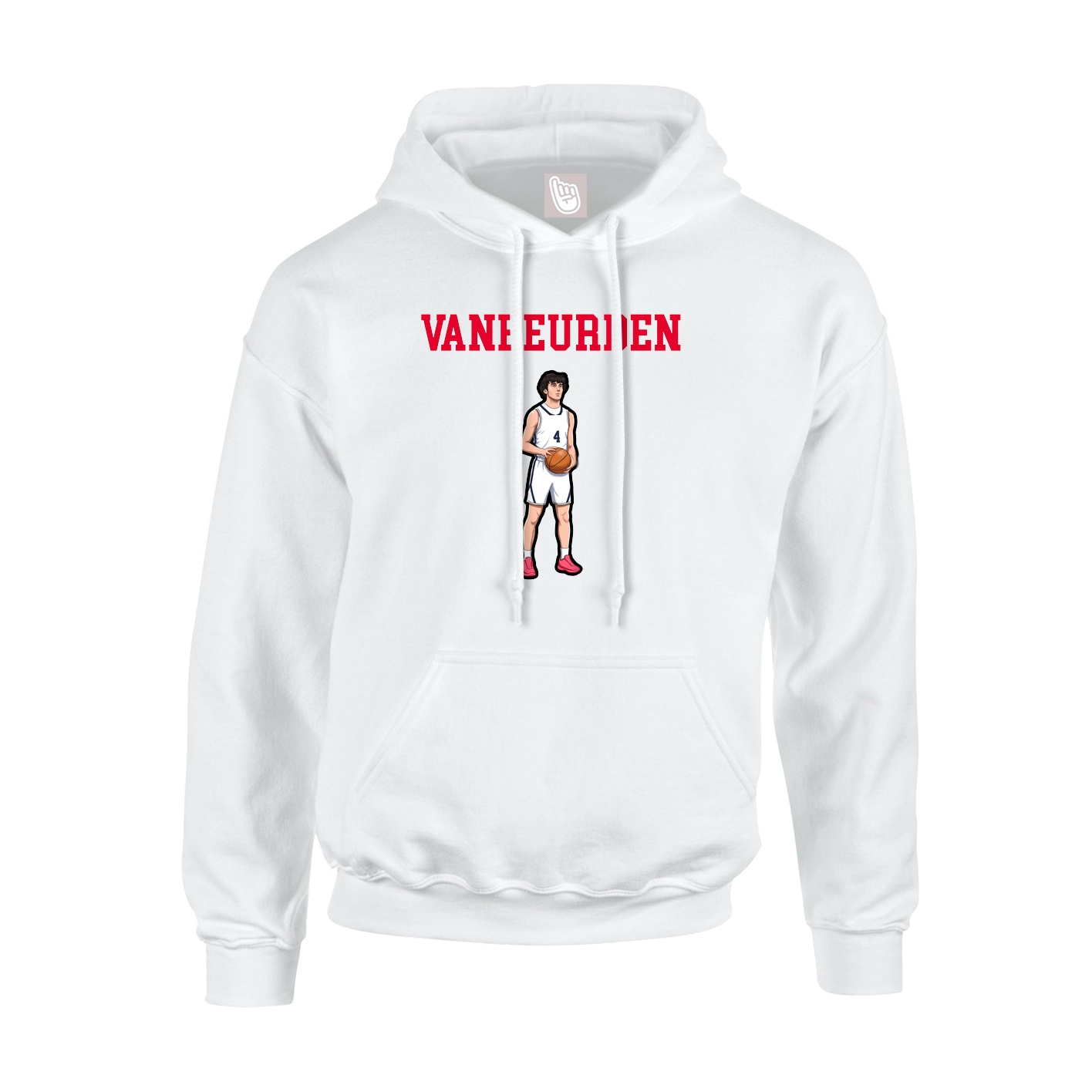 Youth Hoodie — Shirsey in White