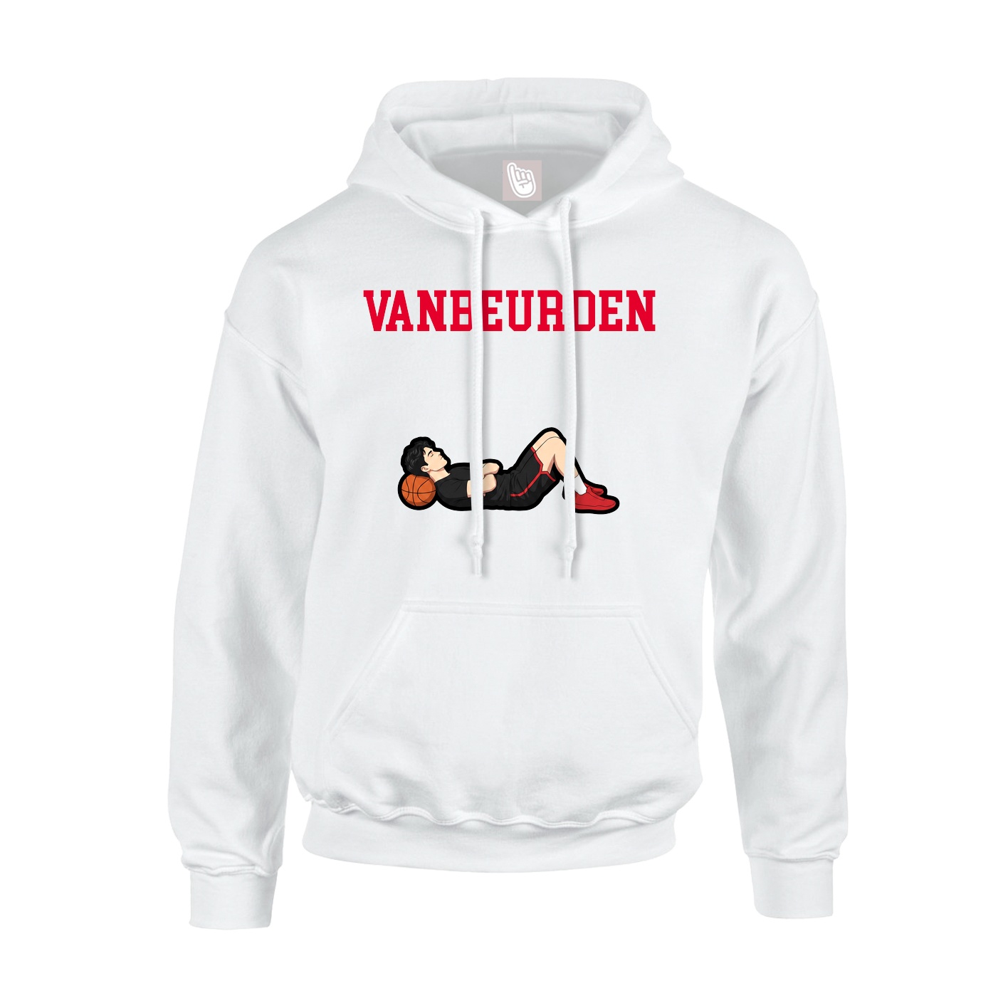 Hoodie — Shirsey in White