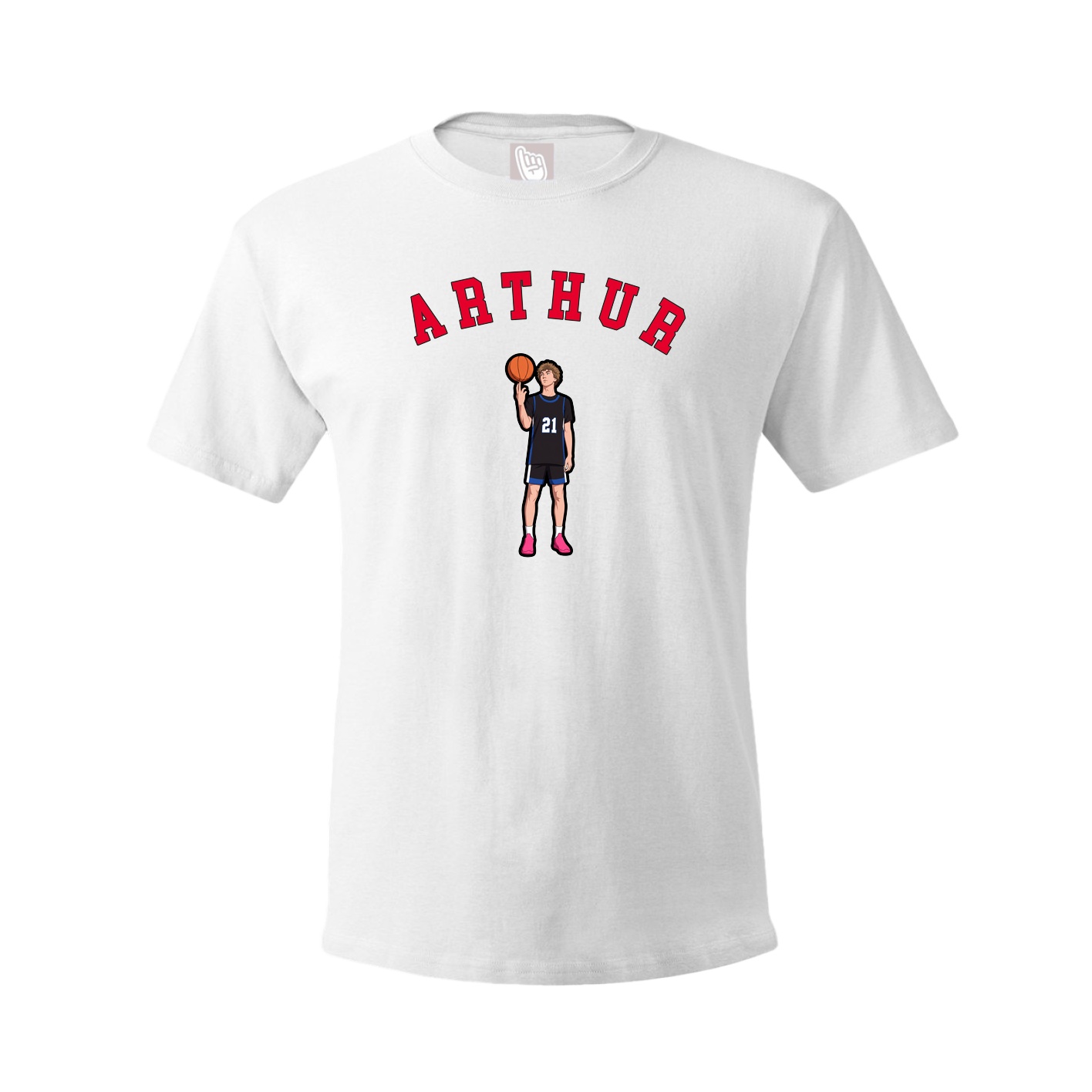 Tee — Shirsey Arch in White