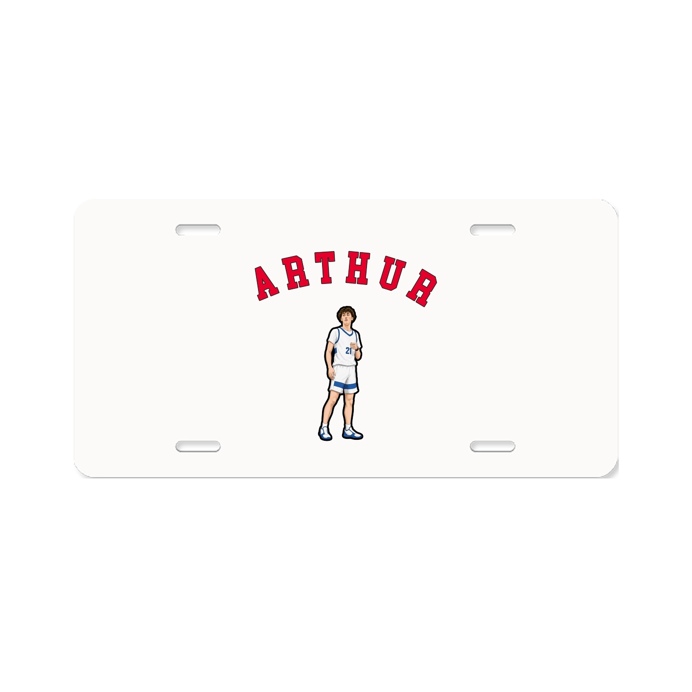 License Plate — Shirsey Arch in Classic