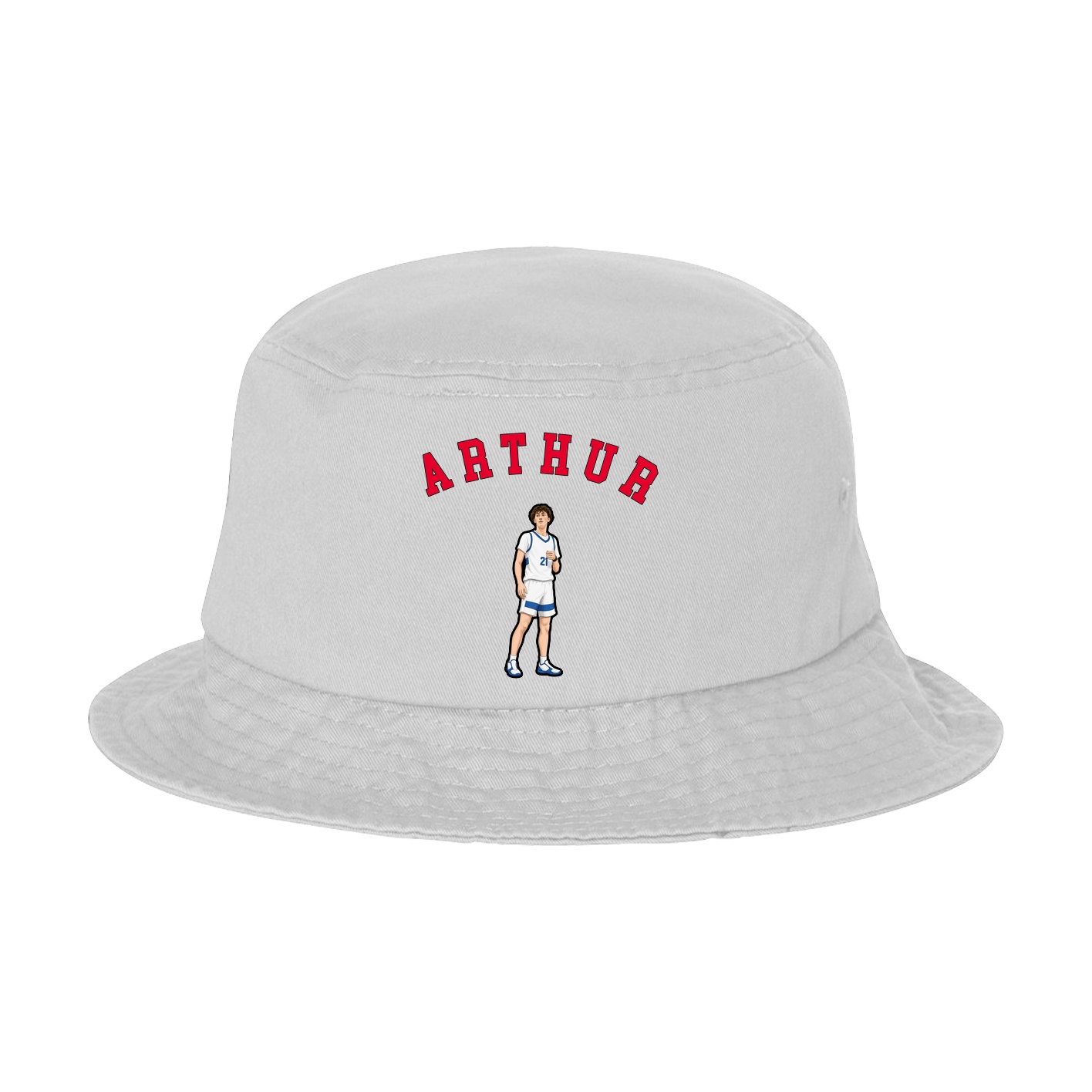 Bucket Cap — Shirsey Arch in White