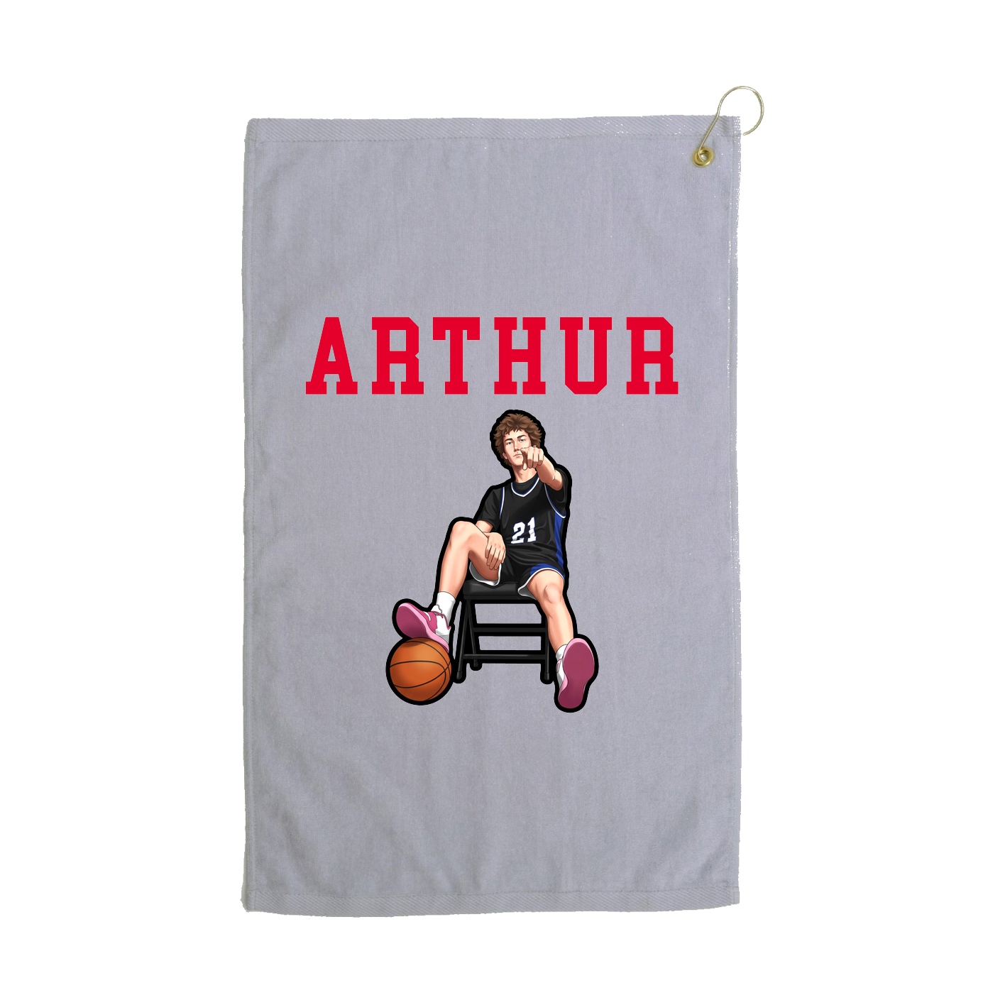 Golf Towel — Shirsey in Grey