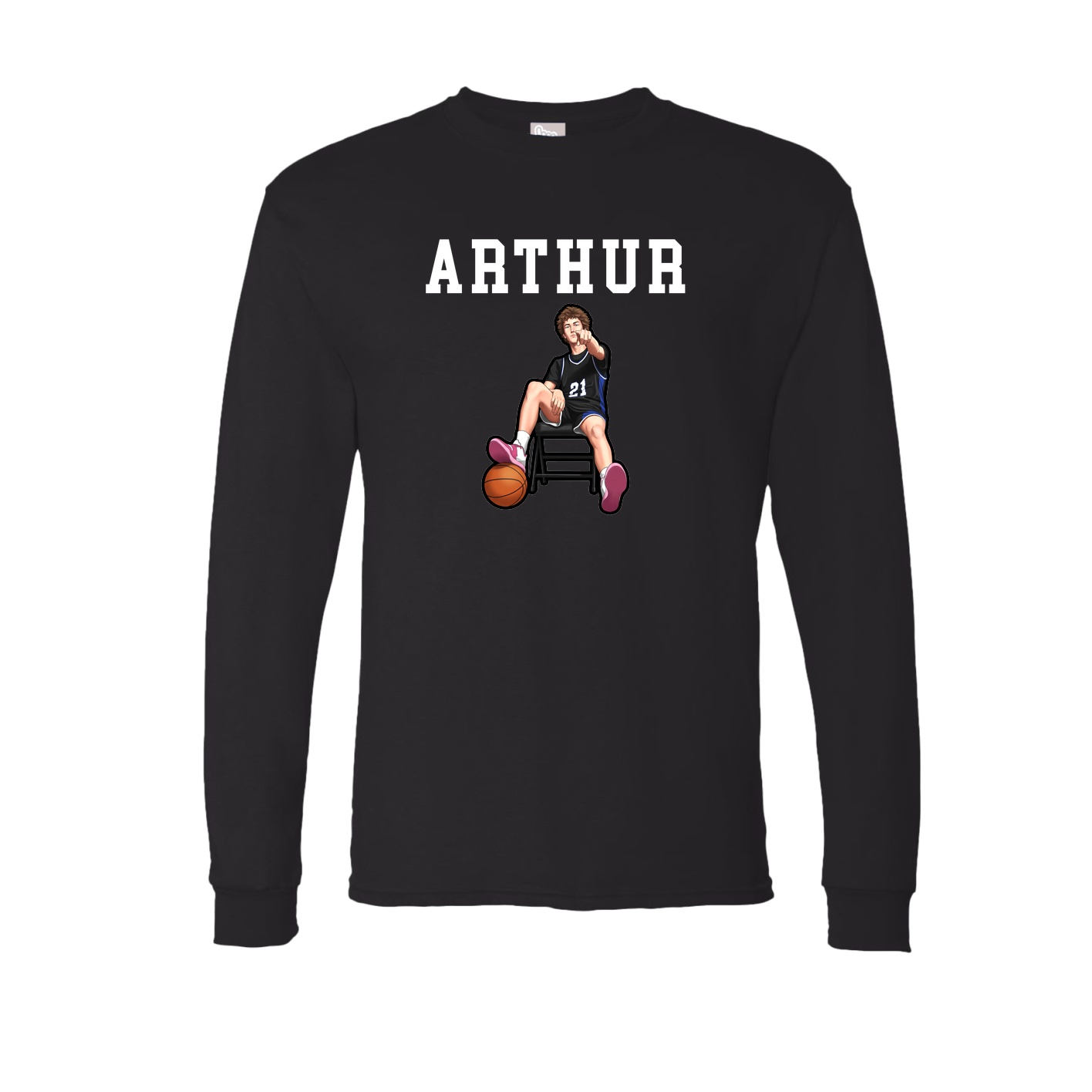 Long Sleeve Tee — Shirsey in Black