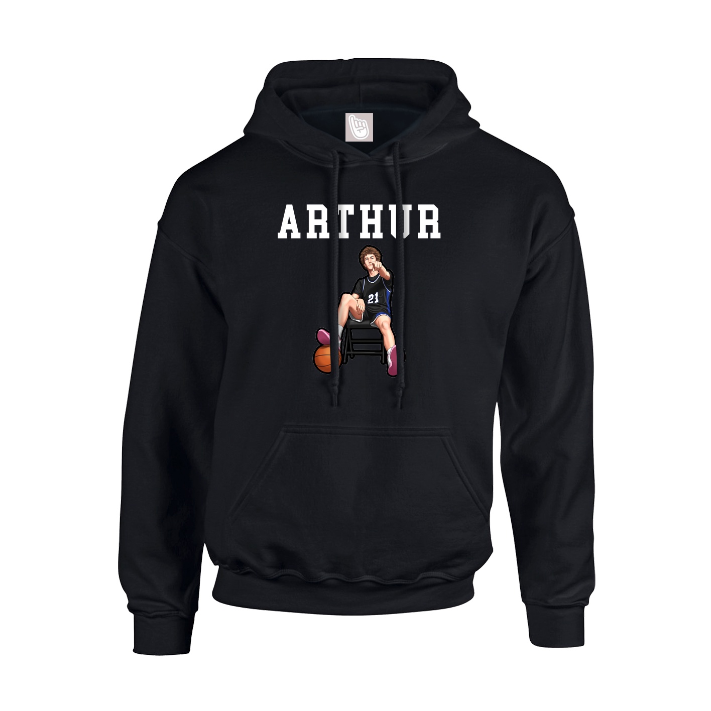 Youth Hoodie — Shirsey in Black