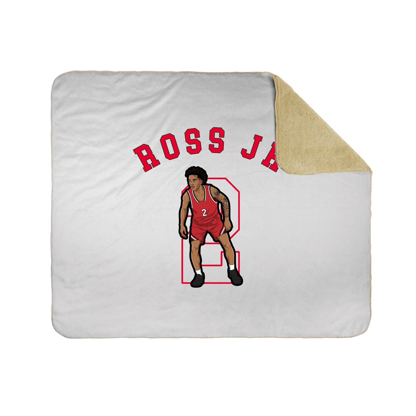 Throw Blanket — Shirsey Arch in White