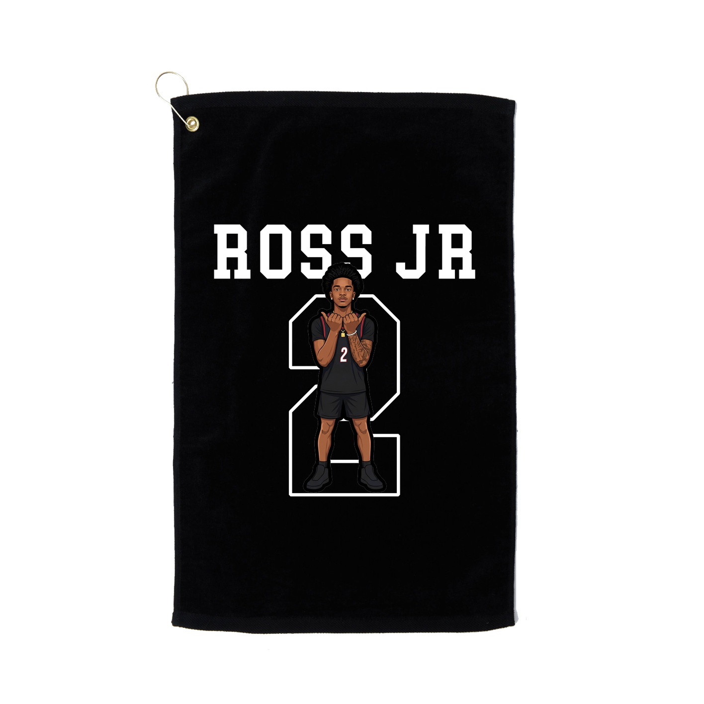 Golf Towel — Shirsey in Black