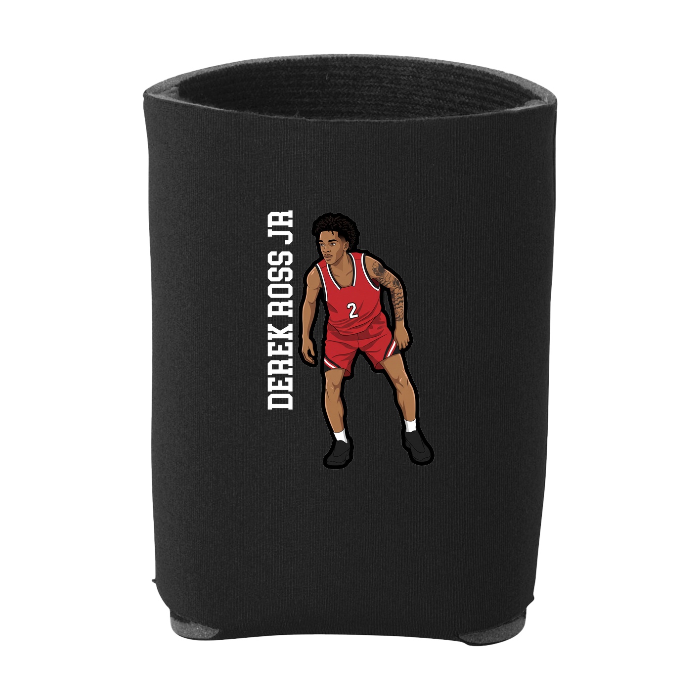 Can Holder — Name Vertical in Black