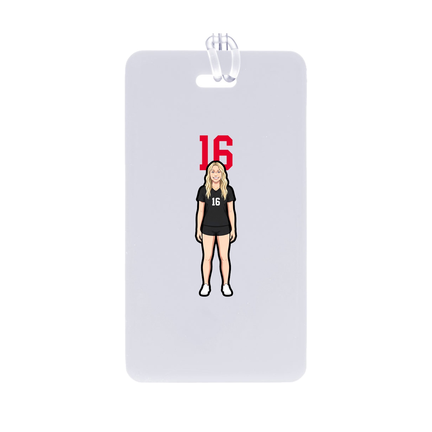 Bag Tag — Number Top in Classic