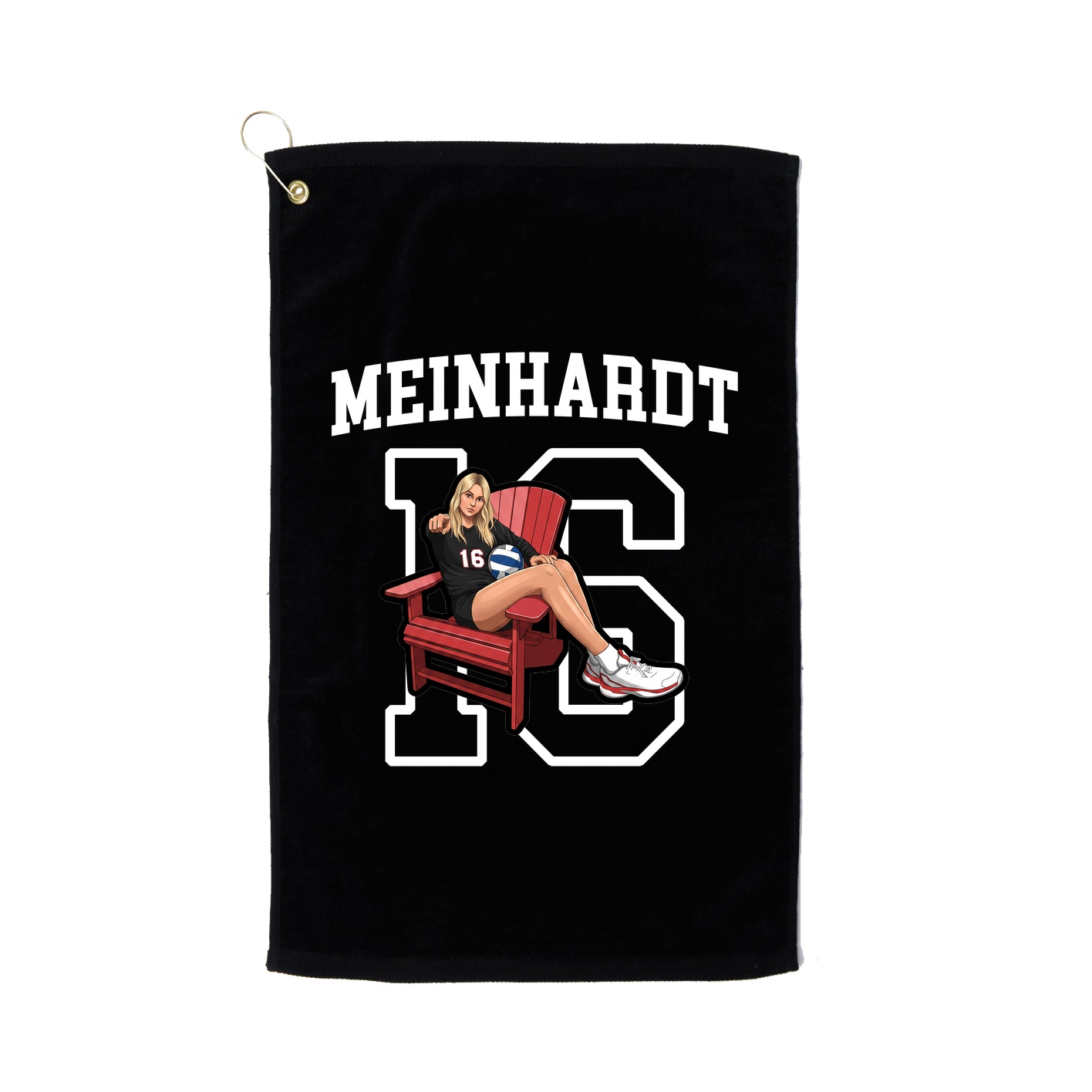 Golf Towel — Shirsey in Black