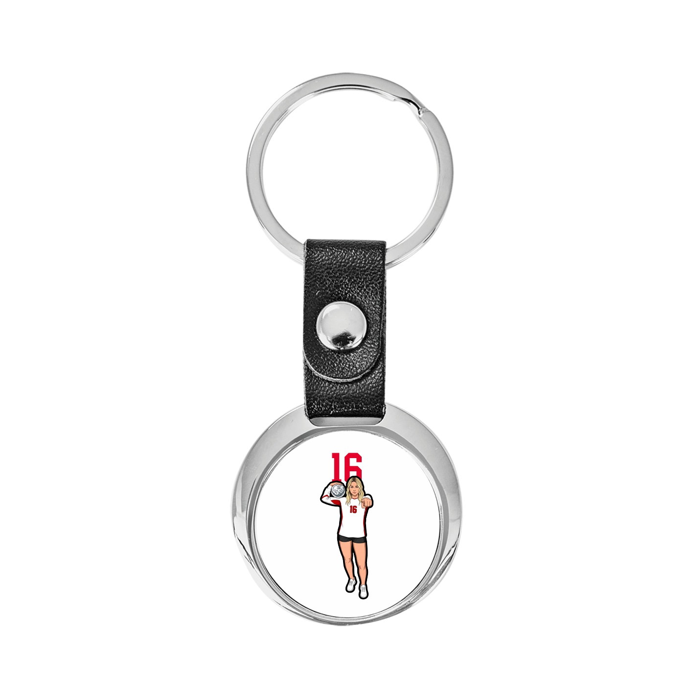 Key Chain — Number Top in Classic