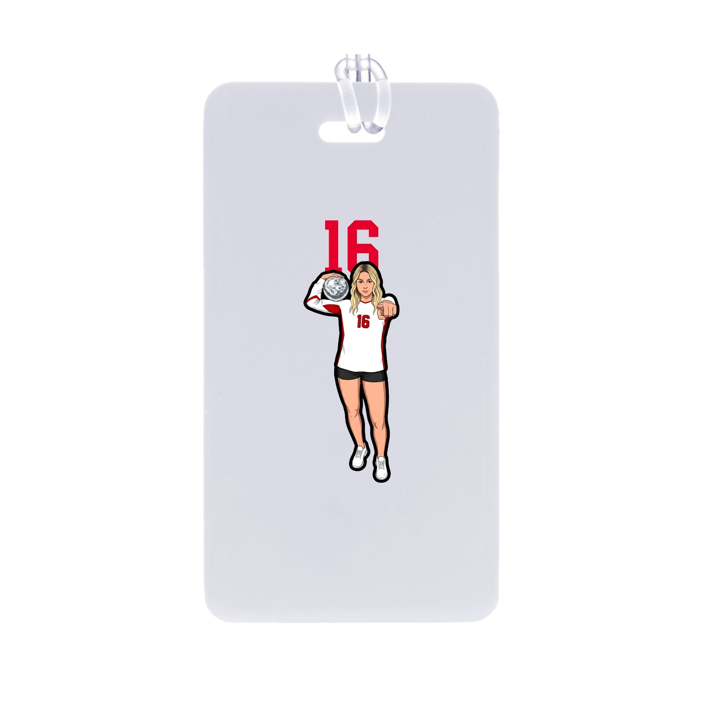 Bag Tag — Number Top in Classic