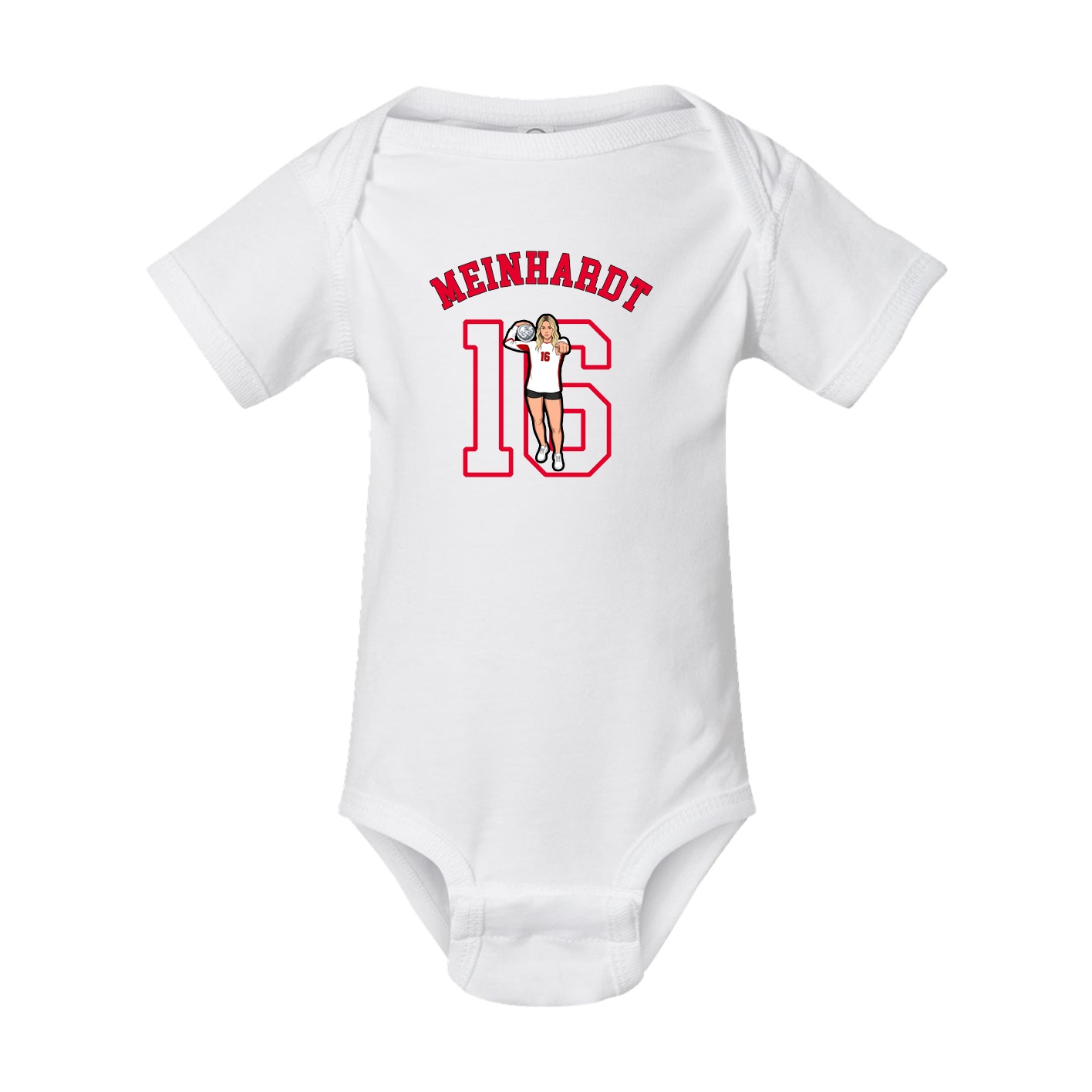 Baby Onesie — Shirsey Arch in White