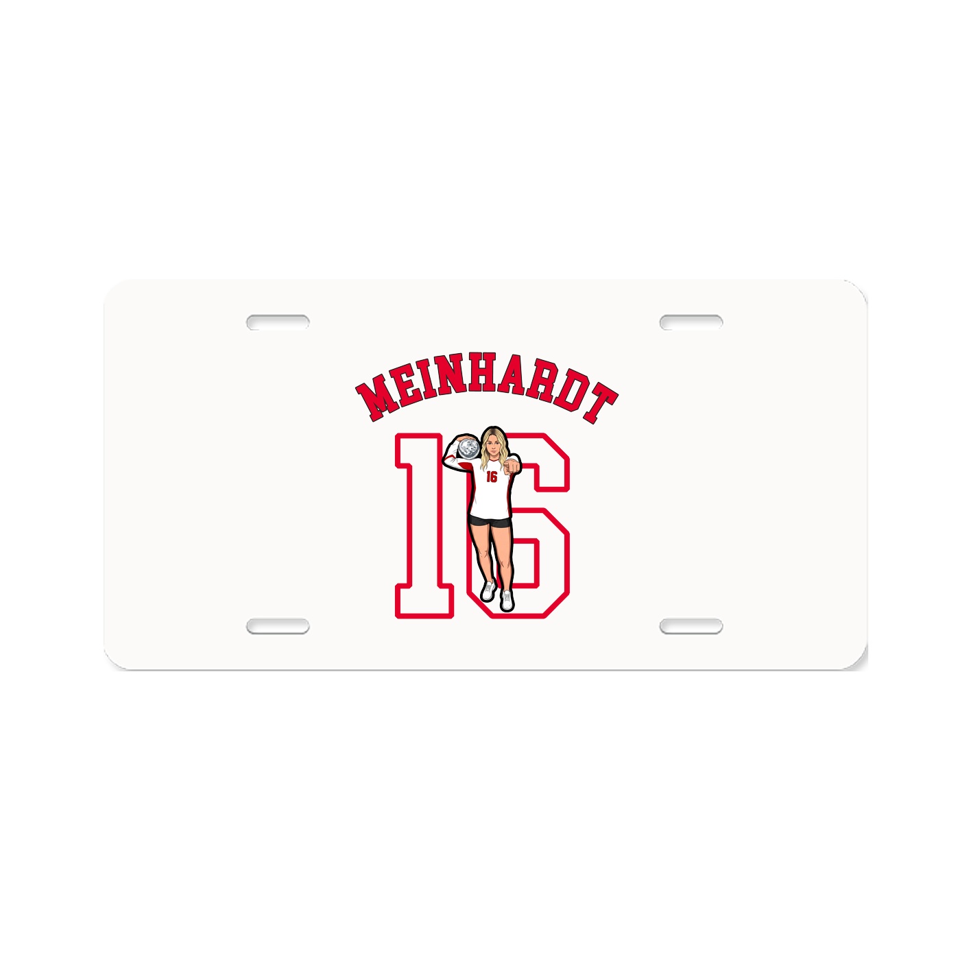 License Plate — Shirsey Arch in Classic
