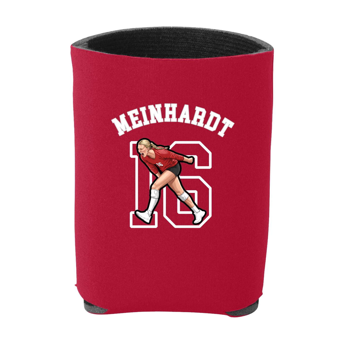 Can Holder — Shirsey Arch in Red