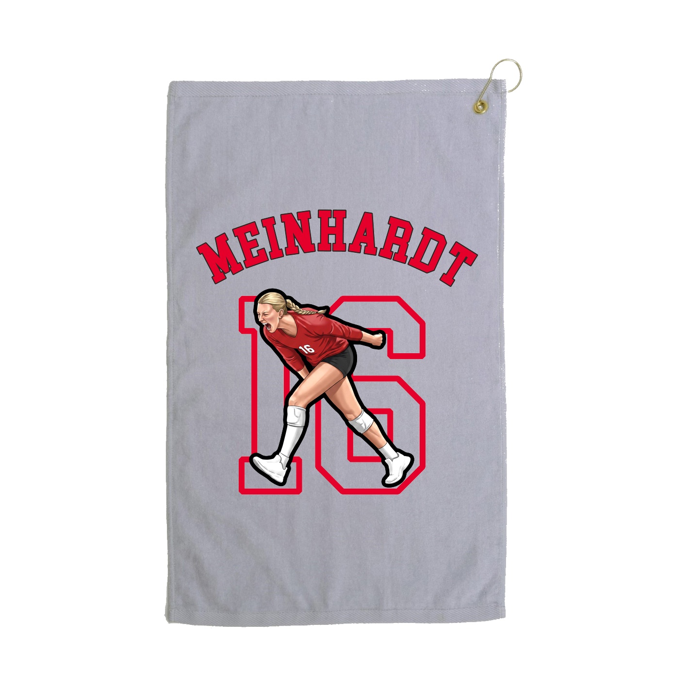 Golf Towel — Shirsey Arch in Grey