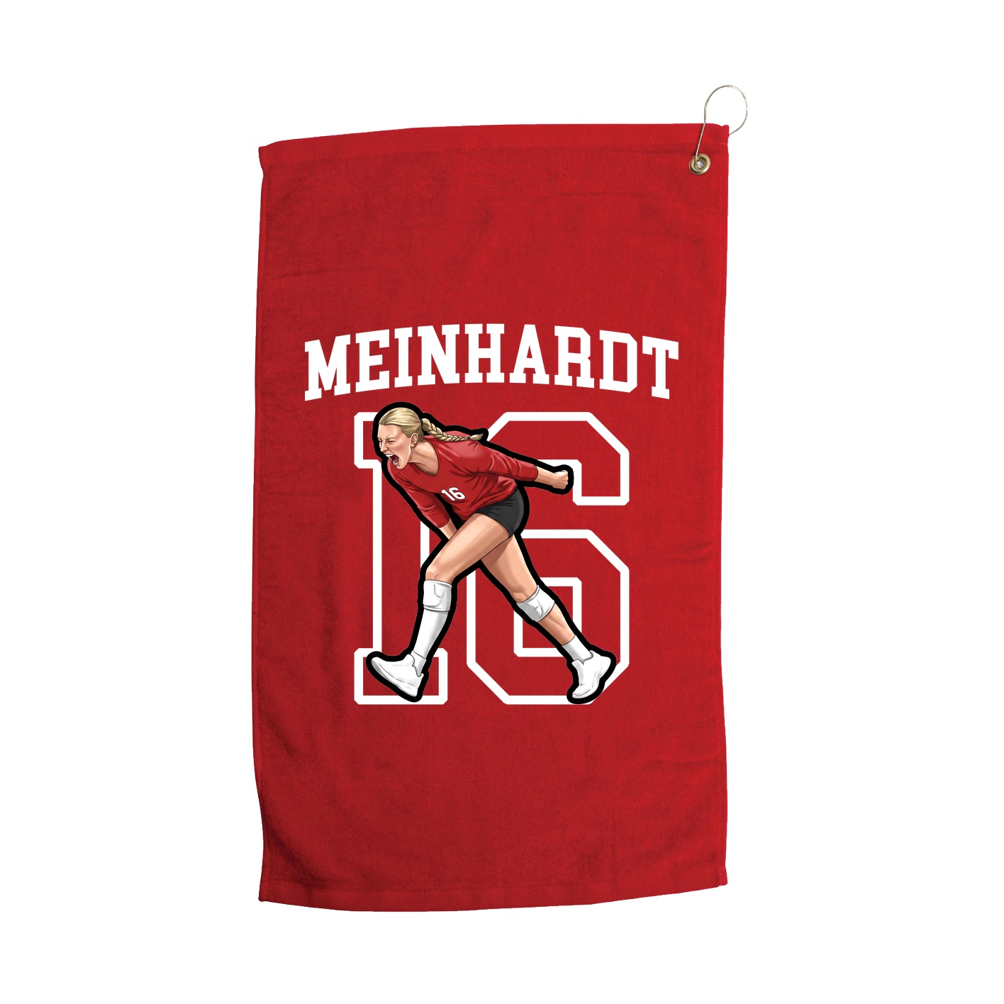 Golf Towel — Shirsey in Red