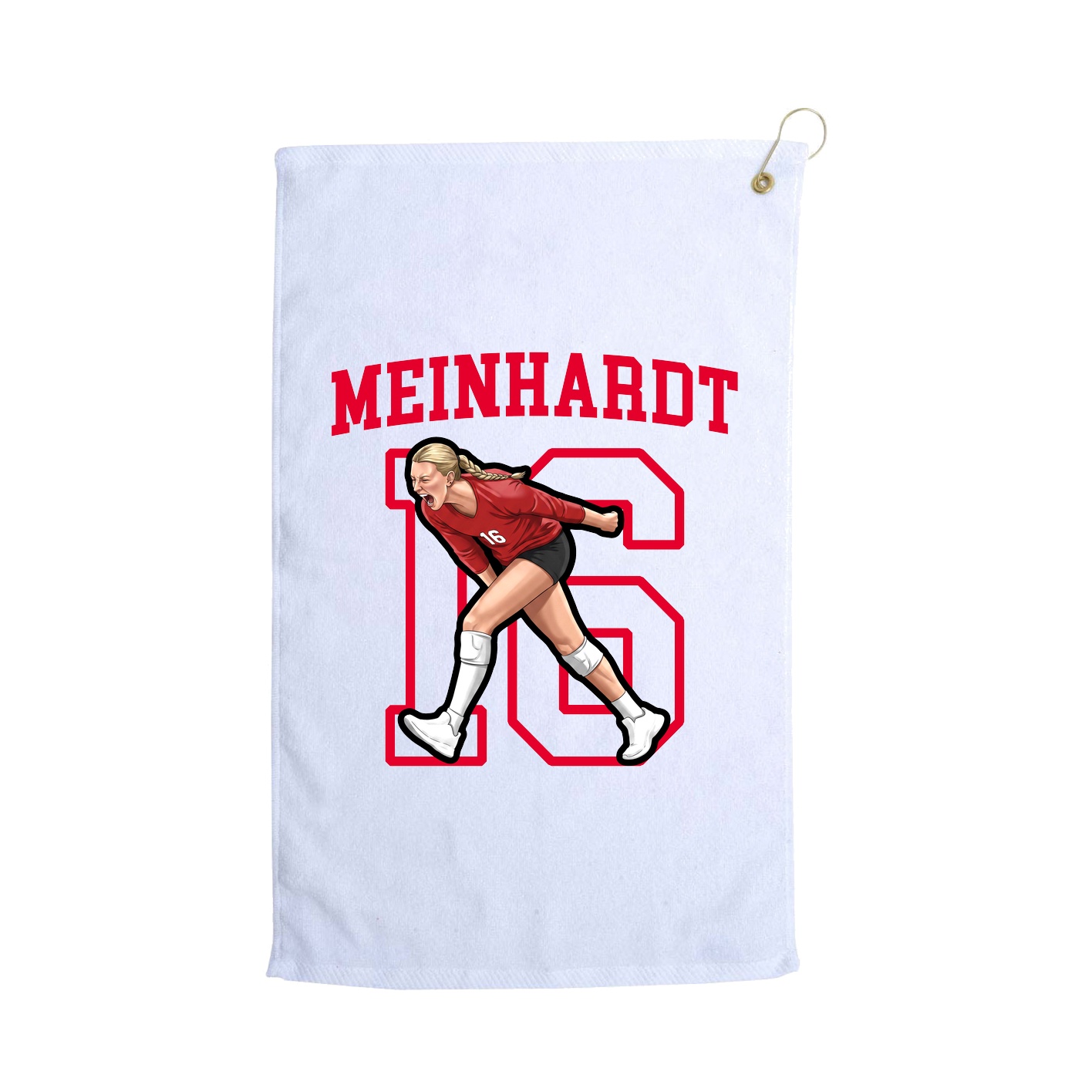 Golf Towel — Shirsey in White