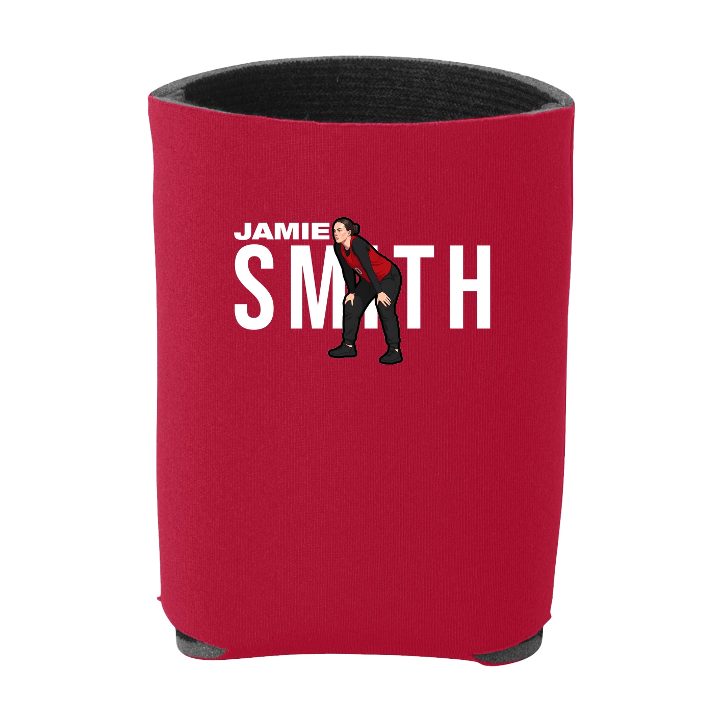 Can Holder — Player Name in Red