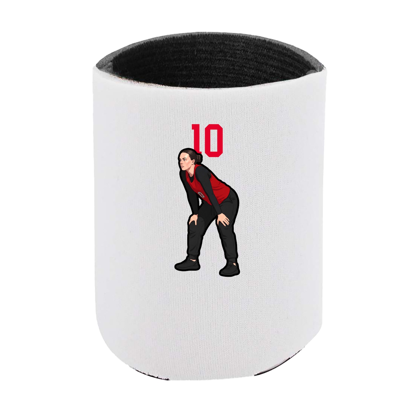 Can Holder — Number Top in White