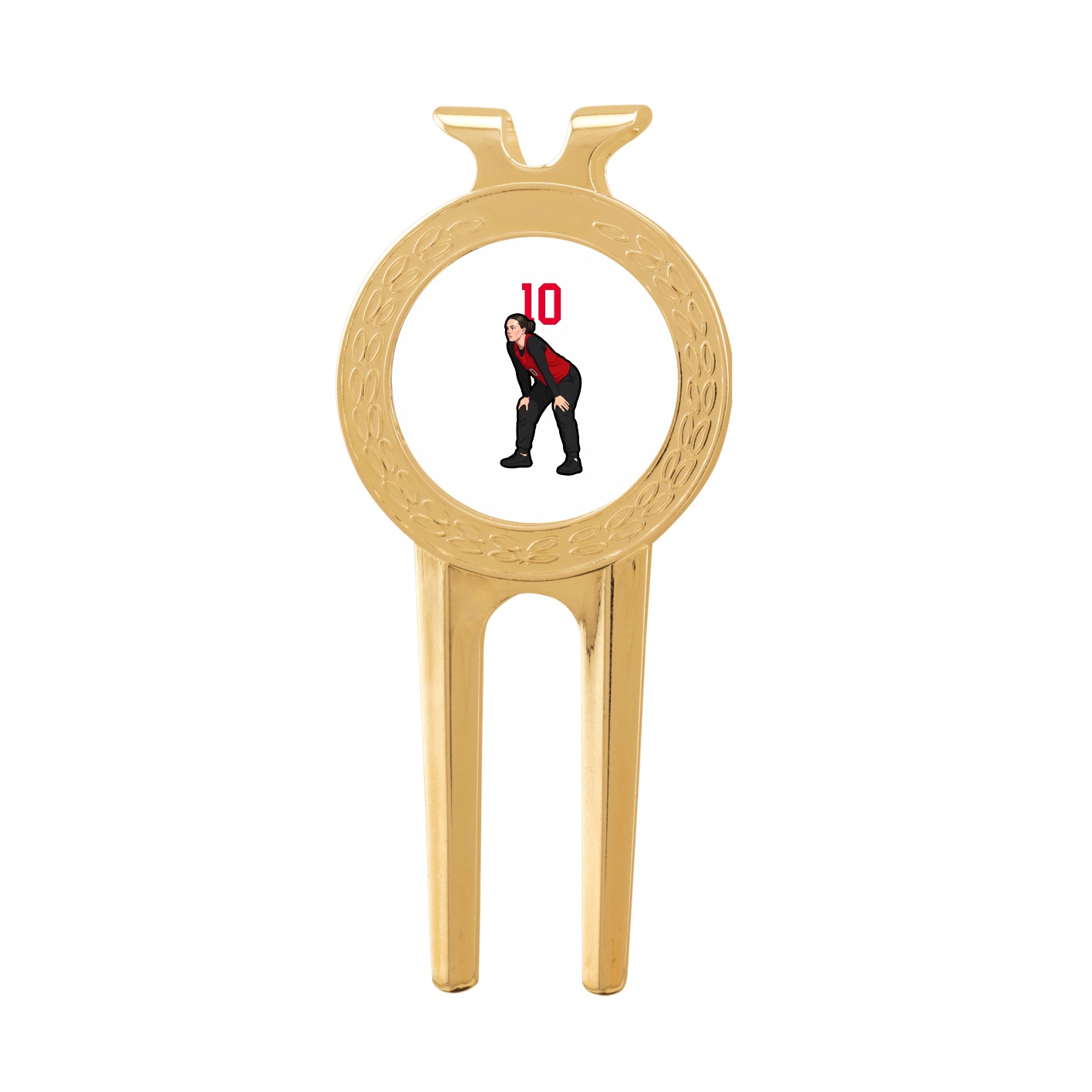 Divot Tool with Ball Marker — Number Top in Classic