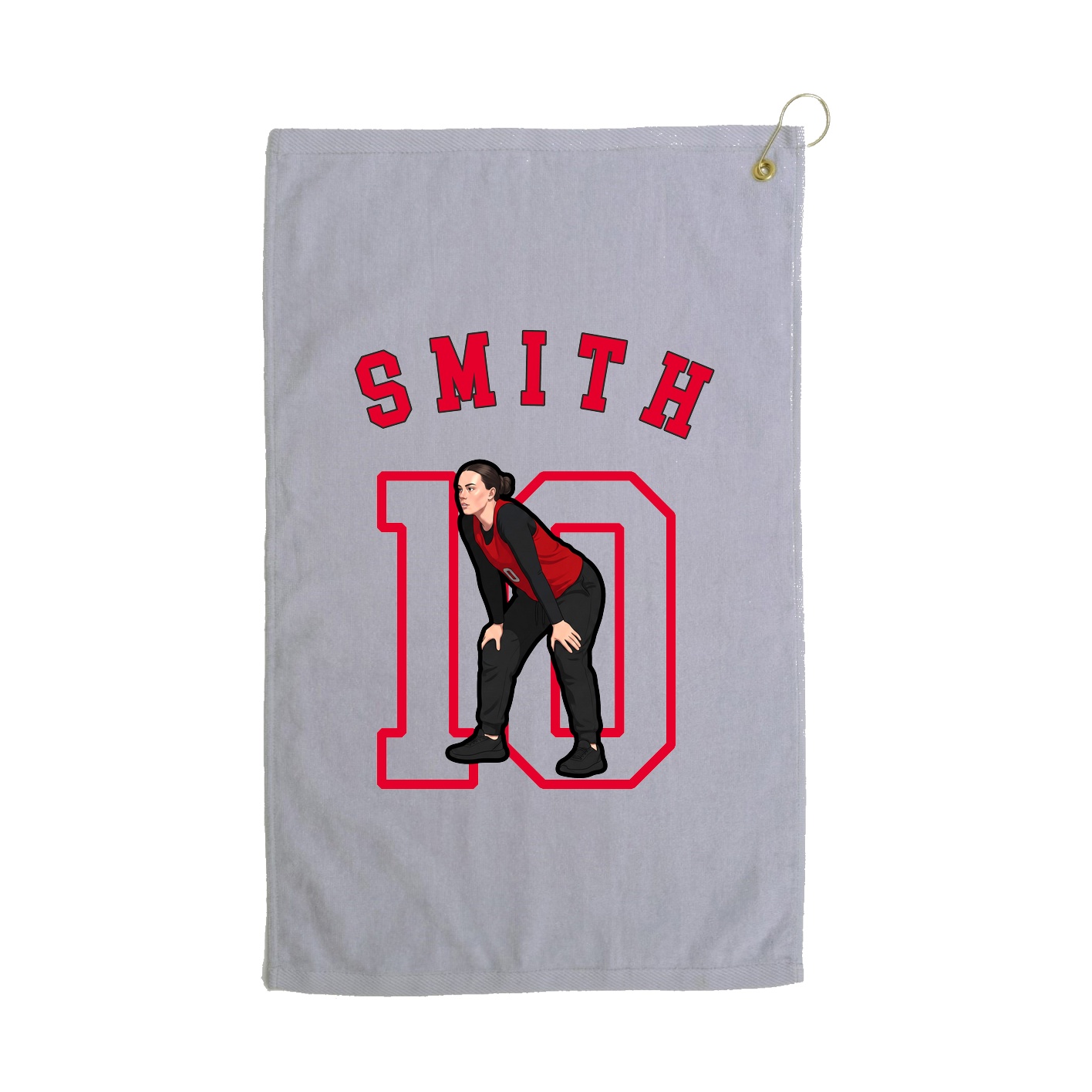 Golf Towel — Shirsey Arch in Grey