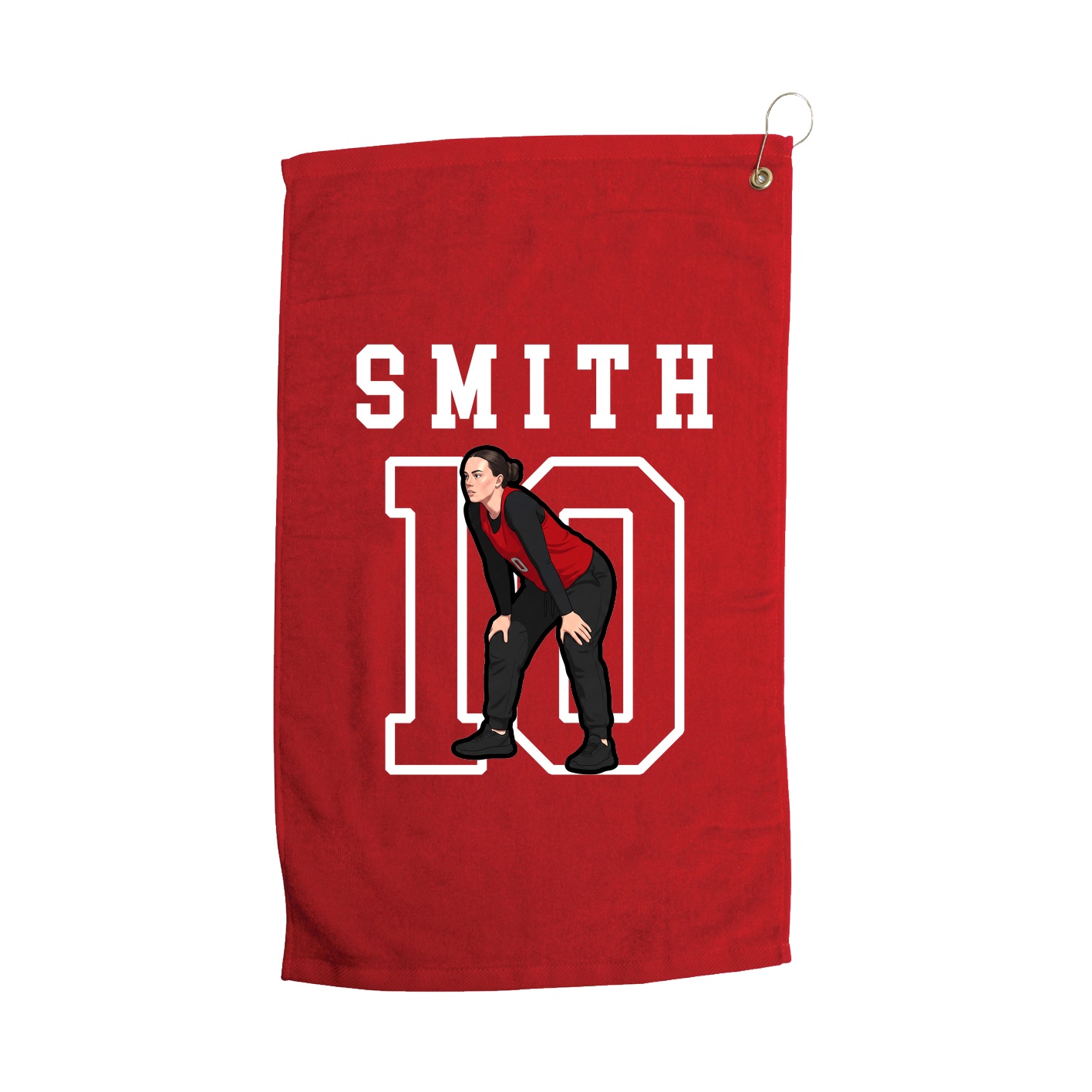 Golf Towel — Shirsey in Red
