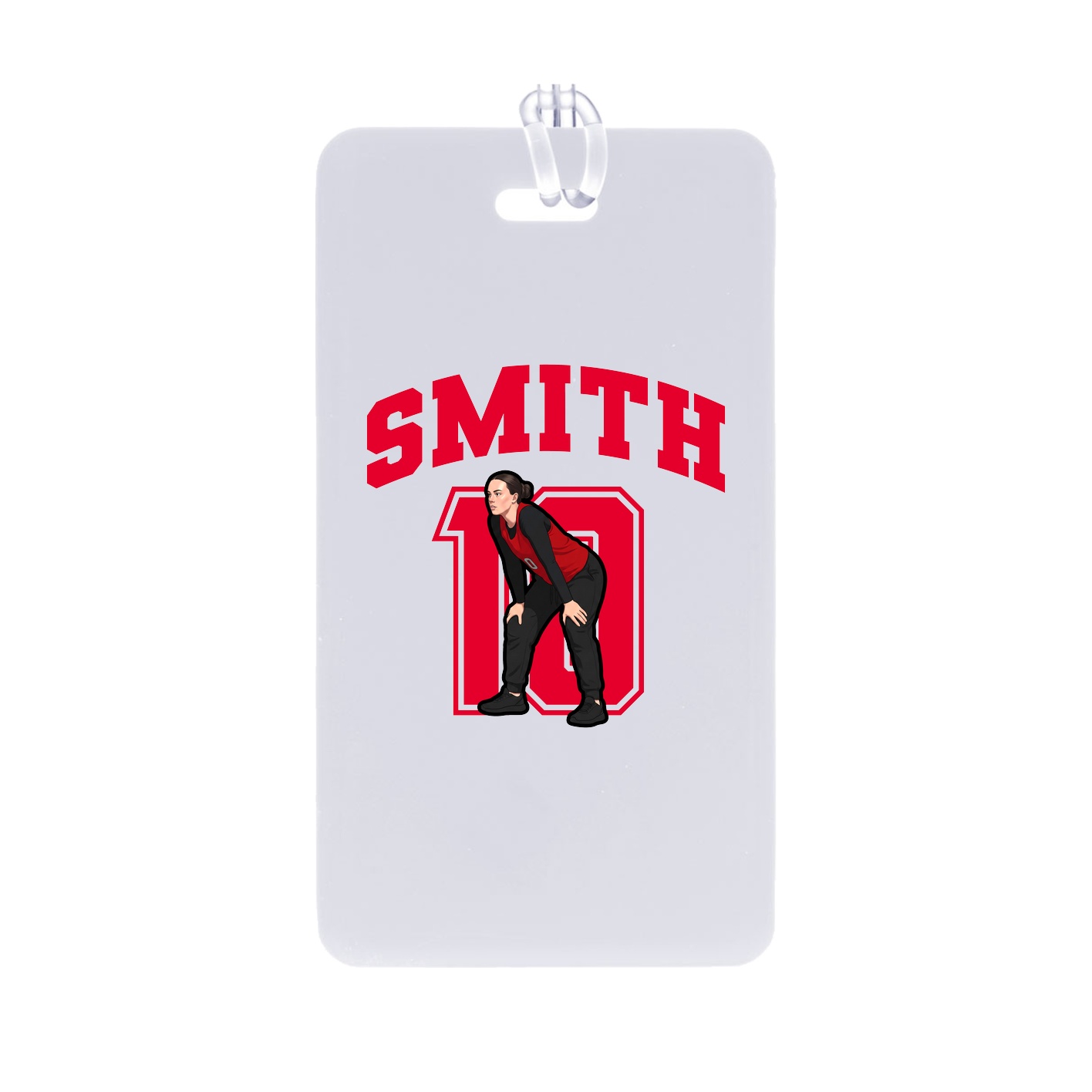 Bag Tag — Number in Classic