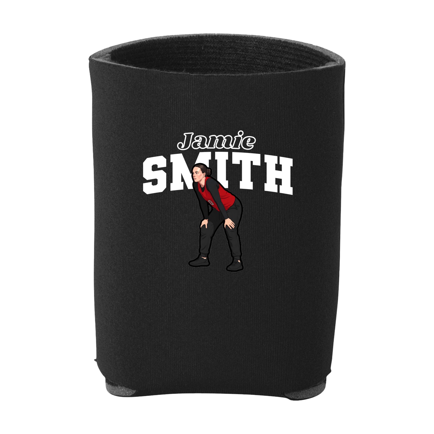 Can Holder — Name Arch in Black